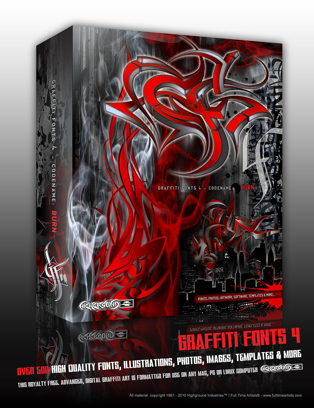 Graffiti Fonts 40 Codename Burn 15